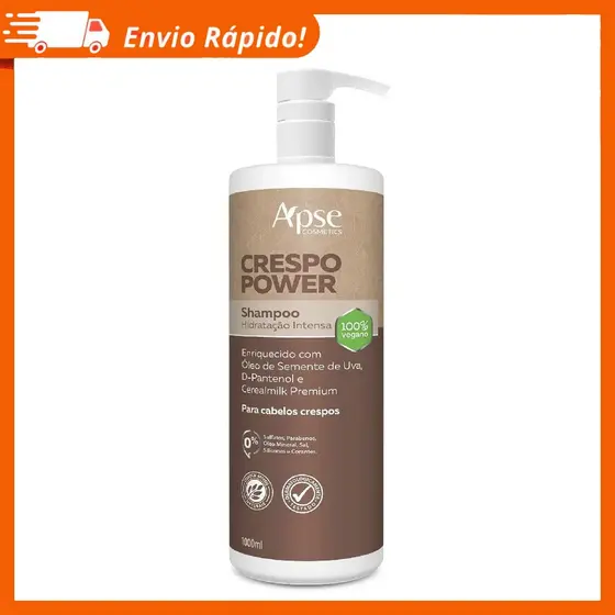 Apice Shampoo Hidratação Intensa Crespo Power 1L