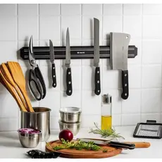 Suporte Barra Magnética 33 cm — Organizador Imã Para Facas, Ferramentas e Utensílios de Cozinha