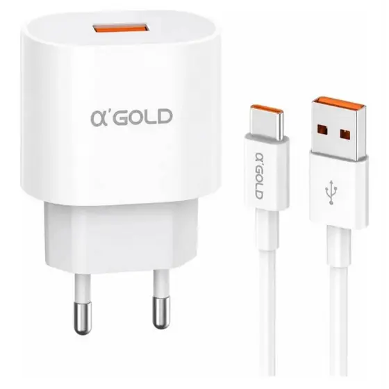 A´GOLD Carregador Tipo C Original  Para Galaxy s20 A21S S22 s10 s8 s9 A50 a5S-S22-s10-s8-s9-A50-a51-A52-A30-a31-A32-A50