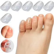 Kit 10/20 Pcs Dedeiras de Silicone Protetor Calo Unha Encravada Para Dedo Dos Pés Podologa