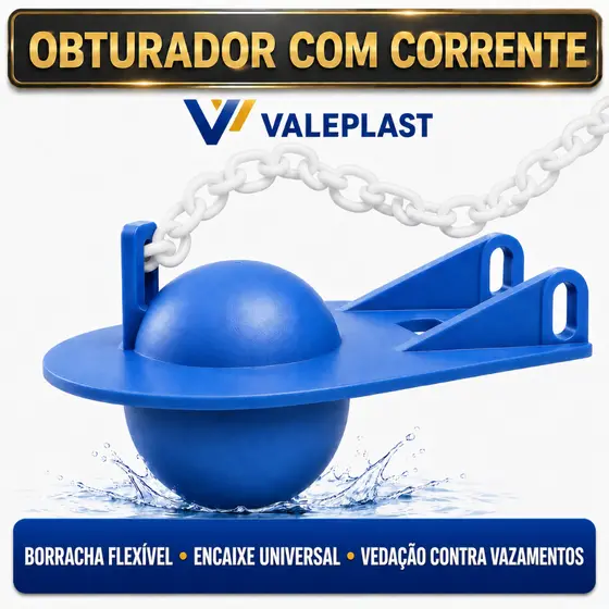 Obturador Caixa Acoplada Universal