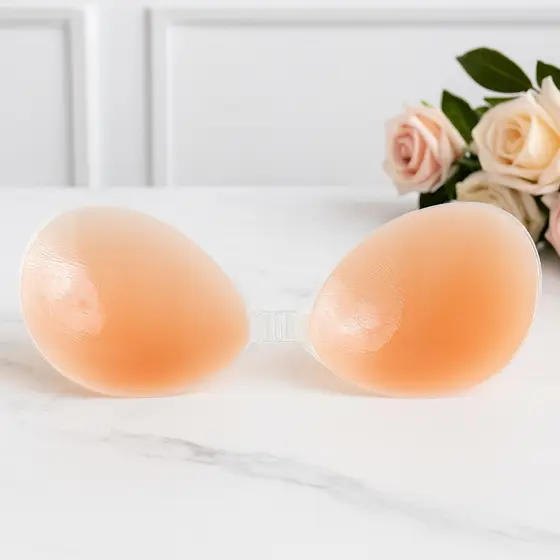 Sutiã Adesivo de Silicone Invisível Aumenta e Levanta Seios Envio Rápido
