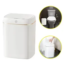 Lixeira com Sensor Automático Inteligente Elegante Universal  Banheiro WC Cozinha 11L ST377