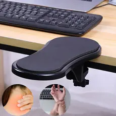 Suporte Ergonômico para Braço, Acoplável em Mesa, Conforto e Segurança para Notebook e Cadeira