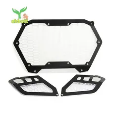 [Quick A] Kit De Suporte De Acessórios UTV Grade De Condução Malha Frontal Para R 2024 2025