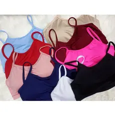 top alcinha várias cores P ao GG top fitness top sem bojo top pra academia top preto