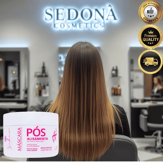 MÁSCARA 300G PÓS ALISAMENTO PROFISSIONAL PROLONGADO DO LISO MUITO MAIS TEMPO RESULTADO DE SALÃO