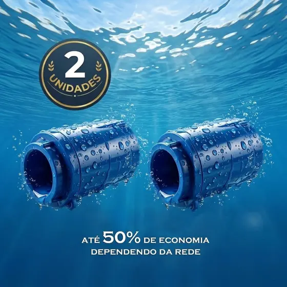 Kit 2 Bloqueadores De Ar Redutor De Conta D'água