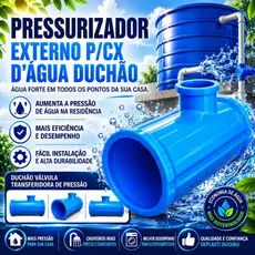 Pressurizador Externo Automatico Para Caixa D'agua Duchao