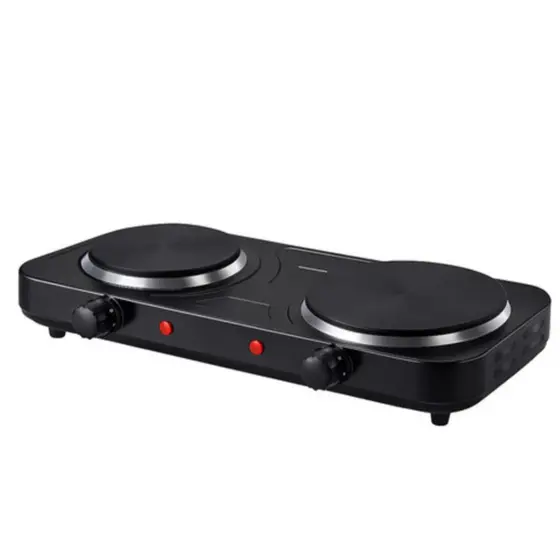 Fogão Cooktop Elétrica 2 Bocas 110v E 220v Portatil Potente 2500w