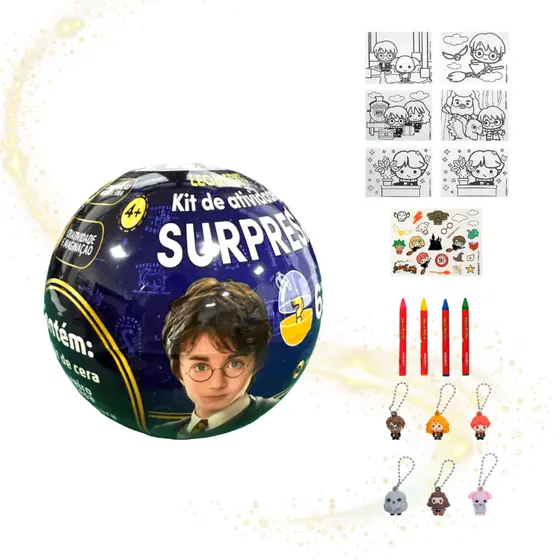 Surprise Ball Harry Potter Bola Surpresa Itens Colecionaveis