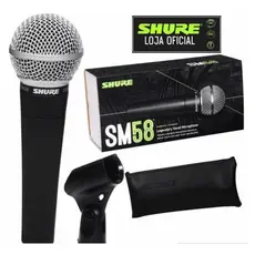 Microfone Vocal Shure Sm58 Original