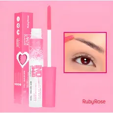 GEL INCOLOR CÍLIOS Ruby Rose + SOBRANCELHAS GAME ON Ruby Rose rímel