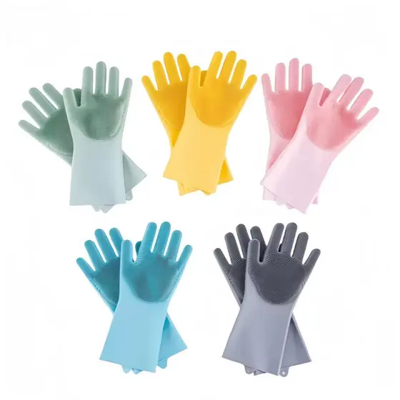 Confira Nossa Nova Luva De Silicone Mágica Multiuso Limpeza / Faxina / Pet