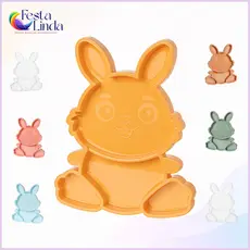 Bandeja Petisqueira Coelho Festplastik Diversas Cores