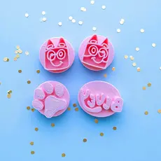 Kit Carimbos Para Doces Blu