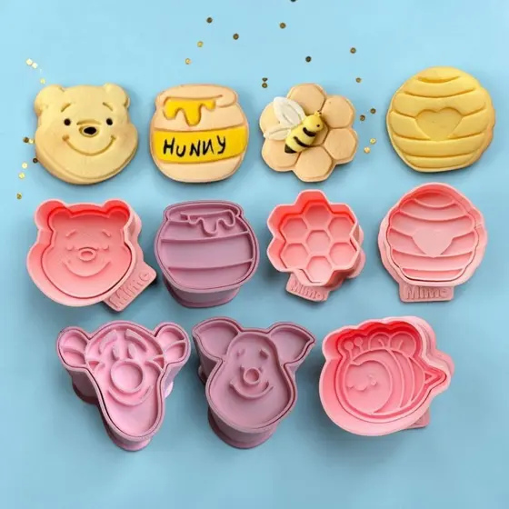 Modelador Ejetor Urso Poo para Brigadeiro e Docinho