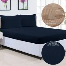 Protetor Impermeável Para Colchão e Fronha Para Berço Cama de Solteiro Casal Queen King