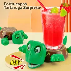 Porta copos Formato de Tartaruga
