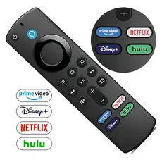 Controle Fire Stick Com Comando De Voz Compatível Fire Stick Tv Lite Fire Tv Stick 4k e Outros