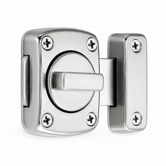 Fechadura Trinco de Segurança Fecho Trava Bidirecional Liga de Zinco Porta Armario