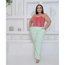 Corset Feminino Plus Size com Pedraria Elegante e Moderno
