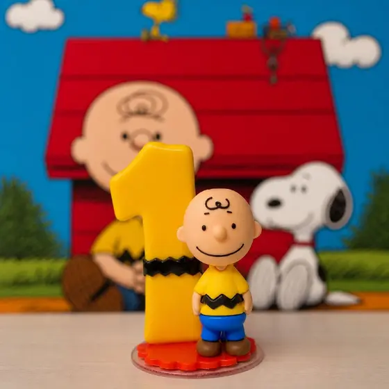 Vela Biscuit Charlie Brown - Snoopy
