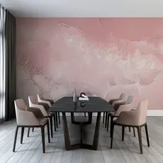 Papel de Parede Mármore Linha Studio Decor Rosa Elegante Autocolante Decorativo Quarto Sala