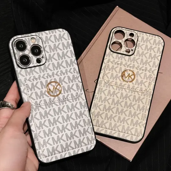 Moda Metal Etiqueta Cartão Bolso Capa De Couro Luxo Para iPhone 17 16 15 14 13 12 11 Pro Max Plus