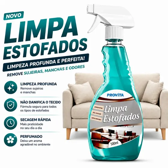 Limpa Estofados À Seco Spray Espuma 500ml Perfumado Bouquet Limpa Sofá Banco Carro Remove Manchas Tecido Tapete Colchão