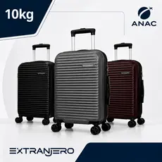 Mala de Viagem Bordo 10kg Rígida Rodas removíveis 360° Cadeado TSA