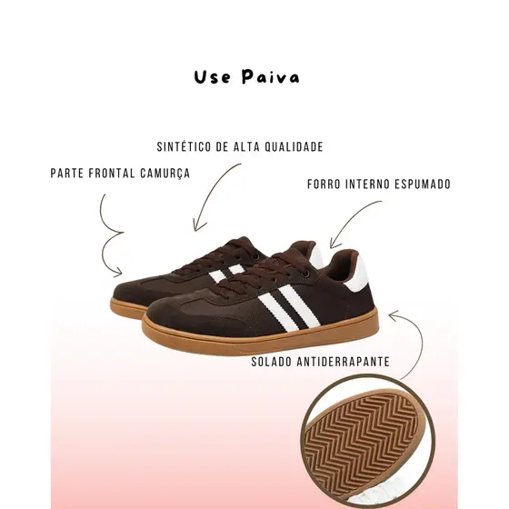 Tênis Feminino Casual Moderno Super Macio e Leve Linha Premium Tendencia