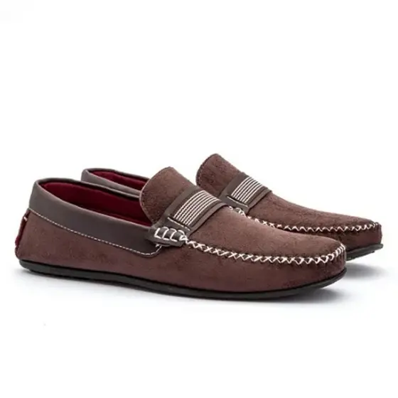 Mocassim Dockside Masculino Couro Conforto Qualidade Moderno Leve Macio