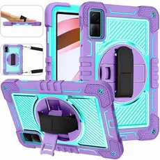 Capa Infantil Antichoque iPad 10.2 com Alça+Suporte 360°+ Protetor Tela + Porta apple pencil