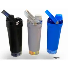 Garrafa Coqueteleira  termica e Fitness 720ml Shakeira Treino