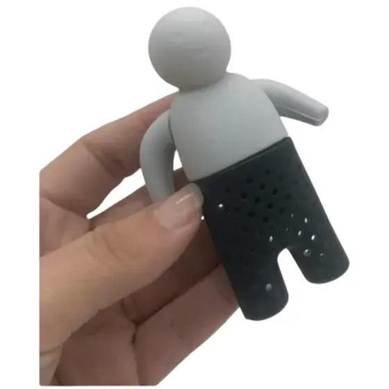 Infusor Difusor Para Chá E Ervas Boneco De Silicone Mr. Tea menor preço
