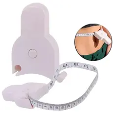 Fita Métrica 1,5m Ergonômica Branco Medição Fitness menor preço