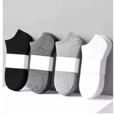 Kit Até 18 Pares de Meias Soquetes Unissex Cano Curto Feminina Masculina