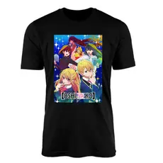 Blusa Camiseta Anime Oshi No Ko Unissex Mangá Unissex 100% Algodão - Envio Rapido Premium