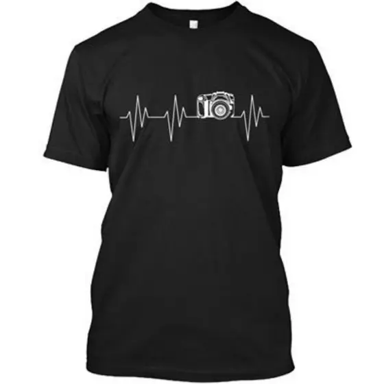Linda Blusa Camiseta Fotógrafo Fotografia  Tradicional unissex algodão 100% Algodão - Envio Rapido Premium