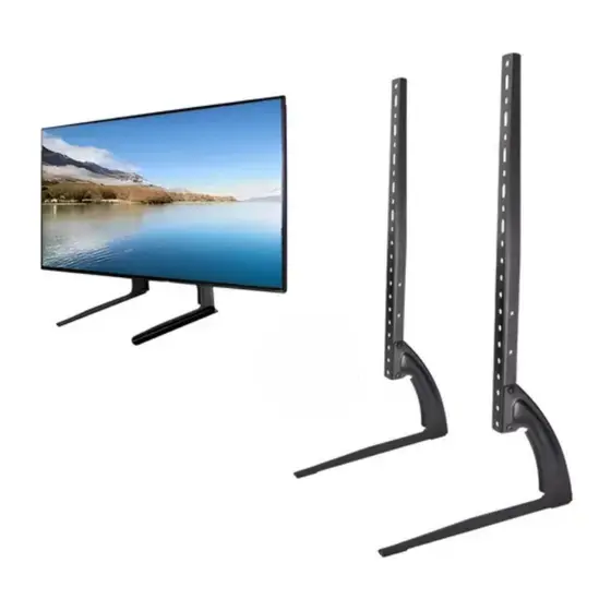 Base de Mesa para TV e Monitor MXT AR-B75M 19 a 32 Polegadas Universal VESA Ajuste de Altura até 50kg