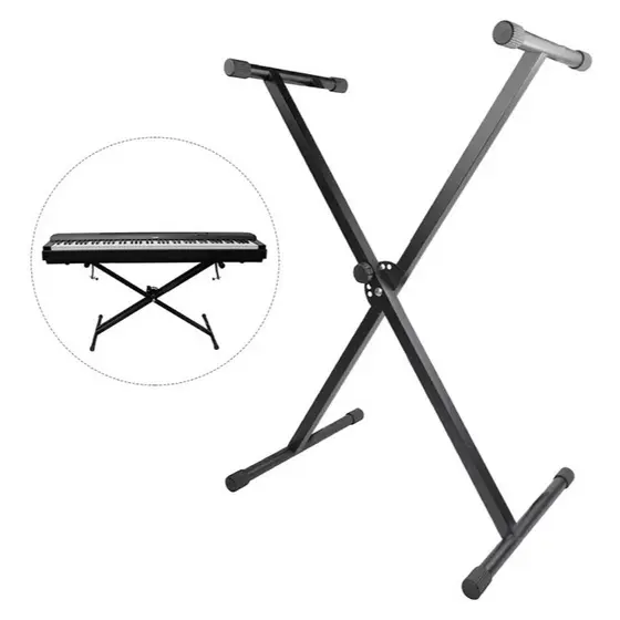 SUPORTE EM “X” PARA TECLADO MUSICAL - MOD: Q-X10
