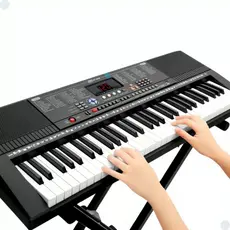 Teclado Musical MXT M-T3000 61 Teclas Estilo Piano USB LED Função Sustain Gravação 50 Músicas Demo Aprendizagem