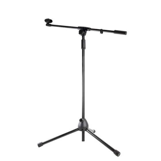 Pedestal Girafa para Microfone Universal PM-200 Ajustável Altura 168cm para Estúdio, Podcast e Eventos