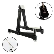 Suporte de Chão SONN SG-01 Multiuso para Violão, Guitarra, Contrabaixo, Ukulele e Cavaquinho Dobrável Ajustável