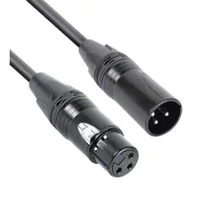 Cabo Microfone Mesa de Som Sonn CM500 XLR Macho XLR Fêmea 6mm Áudio Profissional Flexível