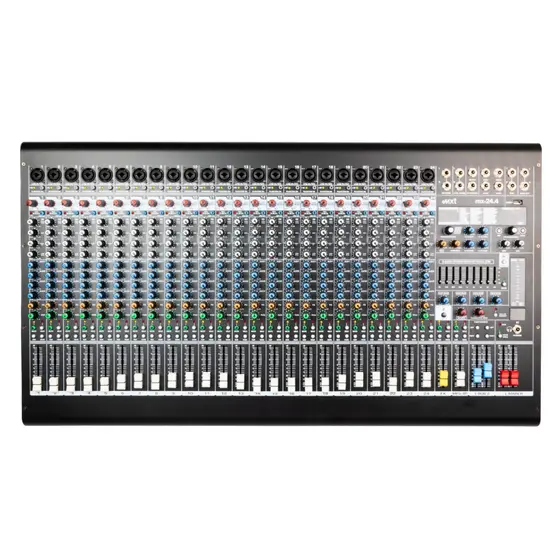Mesa de Som Profissional 24 Canais USB Interface Digital Efeitos Integrados 24 Bits 48kHz Bivolt para Eventos e Estúdio