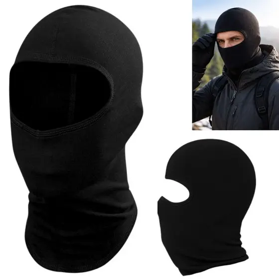 Touca Ninja Balaclava Touca Proteção Motoqueiro Frio Calor