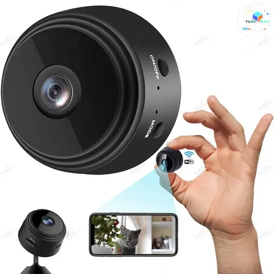 Cameras A9 HD Visão Noturna Wifi Câmera 1080P Sem Fio Vigilância e Segurança A9