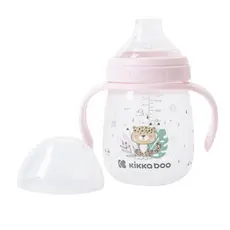 Copo Transição Spout Savanna Pink 240ml KikkaBoo
